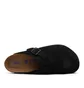 Birkenstock Boston Soft Footbed Suede Leather (Schwarz)