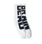 Brain Dead Vertical Type Socks (Weiss)