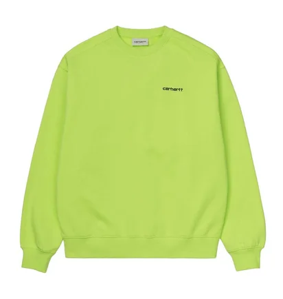 Carhartt WIP W Script Embroidery Sweatshirt (Grün)