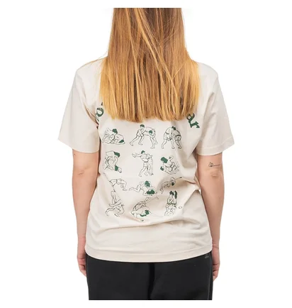 Carne Bollente Couple Calendar T-Shirt (Beige)