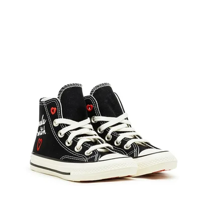 Converse Kids Chuck 70 Hi 'Valentines Day' (Schwarz / Weiß)