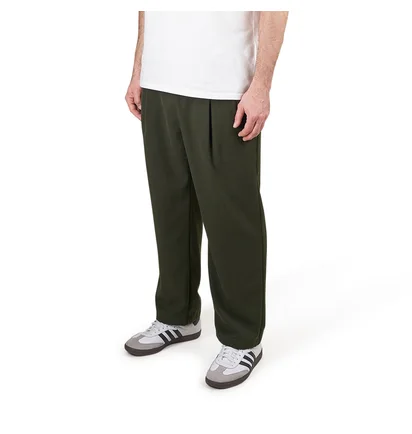 Dime Pleated Twill Pants (Grün)
