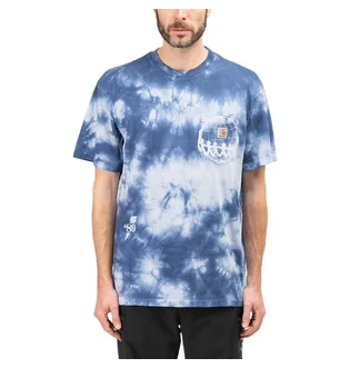 Carhartt WIP S/S Joint Pocket T-Shirt (Blau / Weiß)