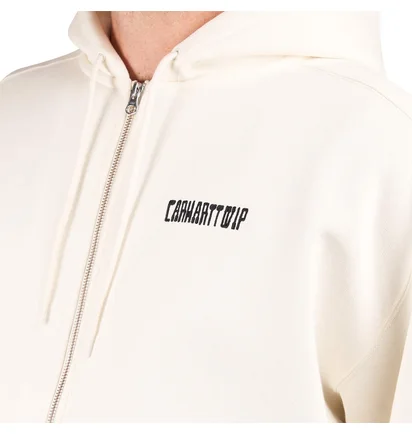 Carhartt WIP Hooded Think Tank Sweat Jacket (Beige)