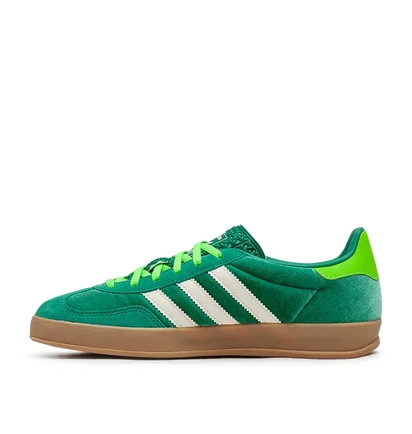 adidas WMNS Gazelle Indoor (Grün / Weiss)