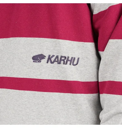 Karhu Uni Stripe Sweatshirt (Grau / Rot)