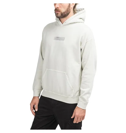 Liberaiders German Logo Overdyed Hoodie (Weiß / Grau)