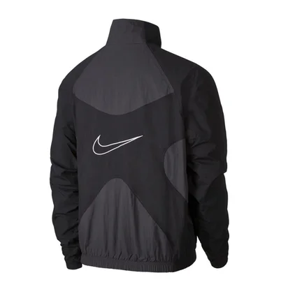 Nike NSW Re-Issue Woven Jacket (Schwarz / Anthrazit)