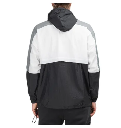 Nike Retro Woven Jacket (Schwarz / Weiß / Grau)