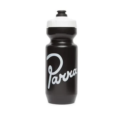 Parra Signature Logo Bidon Bottle (Schwarz)