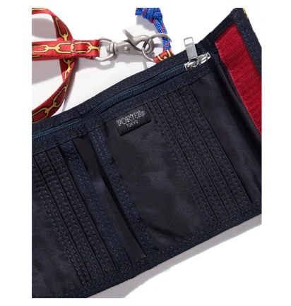 Porter by Yoshida x Aries Wallet (Schwarz)