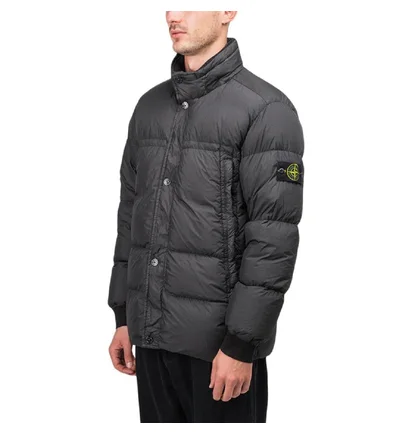Stone Island Garment Dyed Crinkle Reps Down Jacket (Anthrazit)