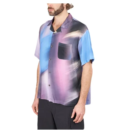 Stüssy Motion Pattern Shirt (Blau)