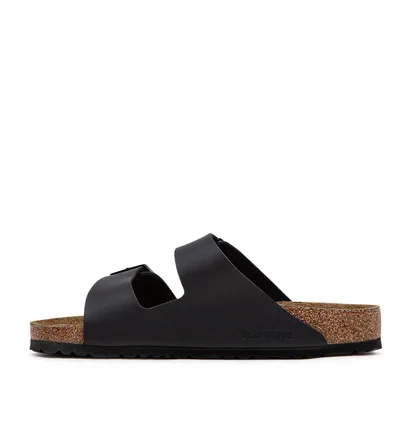 Birkenstock Arizona Soft Footbed Birko-Flor (Schwarz)