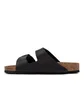 Birkenstock Arizona Soft Footbed Birko-Flor (Schwarz)