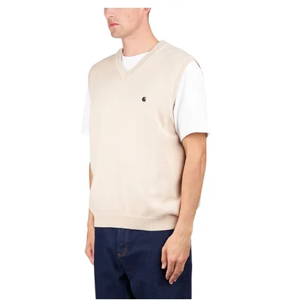 Carhartt WIP Madison Vest Sweater (Beige)