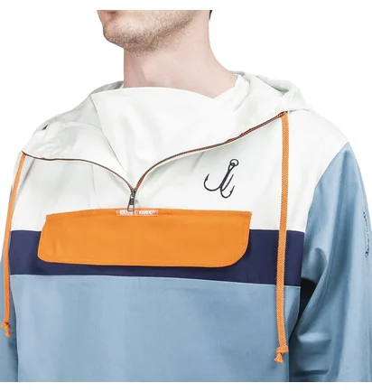 Karhu x R-Collection 'Catch of the Day' Anorak (Blau)