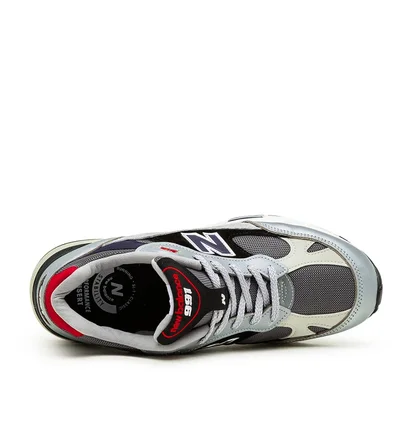 New Balance M991SKR 'Made in England' (Silber / Schwarz / Blau)
