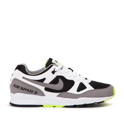 Nike Air Span II (Weiß / Grau / Neongelb)