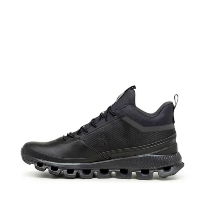 On Running WMNS Cloud Hi Waterproof (Schwarz)