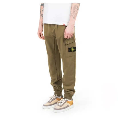 Stone Island Fleece Pants (Khaki)
