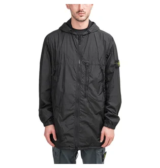 Stone Island Garment Dyed Crinkle Isolante Jacket (Schwarz)