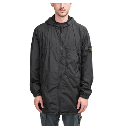 Stone Island Garment Dyed Crinkle Isolante Jacket (Schwarz)