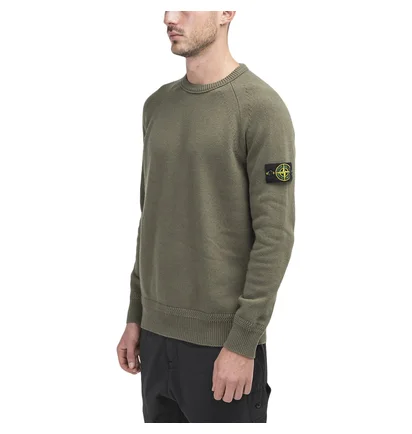 Stone Island Knitted Pullover (Olive)