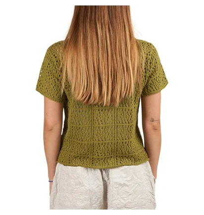 Stüssy Samira Crochet Top (Avocado)