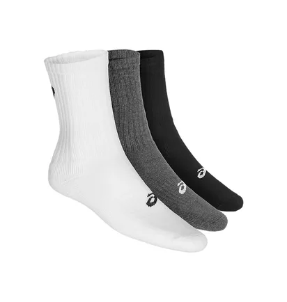 Asics Sportstyle 3PPK Crew Socks (Weiß / Grau / Schwarz)