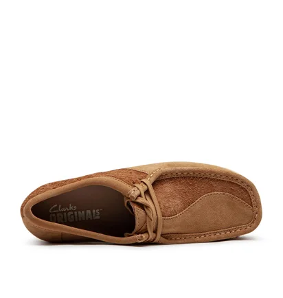 Clarks Wallabee Tan Combi (Braun)