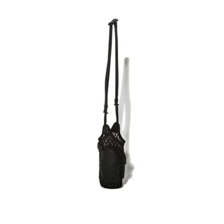 Snow Peak Double Face Mesh Bottle Carrier (Schwarz)