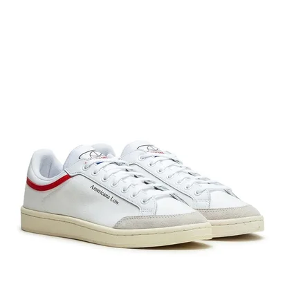 adidas Americana Low (Weiß / Rot)