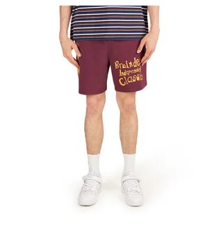 Brain Dead Indie Classics Jersey Short (Burgunderrot)