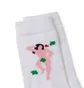 Carne Bollente Milk Snake Socken (Weiß)