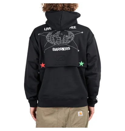 Converse x Barriers Court Ready PO Hoodie (Schwarz)