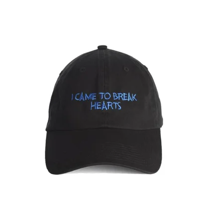 NASASEASONS Cap 'I Came To Break Hearts' (Black / Blau)