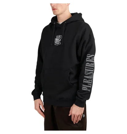 Pleasures x Unkle Music Premium Hoodie (Schwarz)