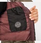 Stone Island Quilted Jacket (Dunkelrosa)