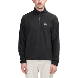 Stüssy Basic Polar Fleece Mock (Schwarz)