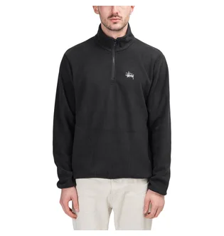 Stüssy Basic Polar Fleece Mock (Schwarz)