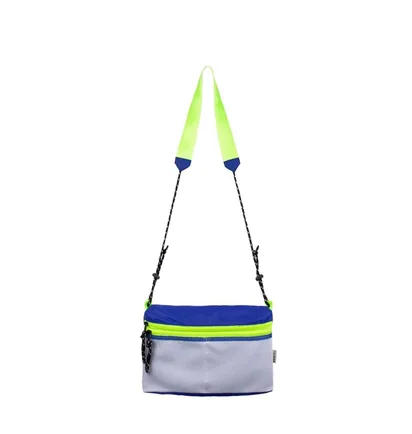 Taikan Sacoche Large Bag (Weiss / Blau)