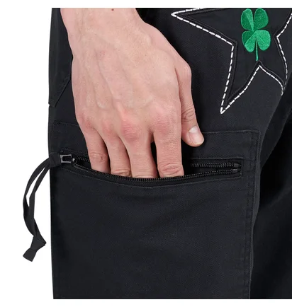 Converse x Patta Four-Leaf Clover Cargo Pant (Schwarz)