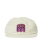 Parra Fast Food Logo 6-Panel Hat (Creme)