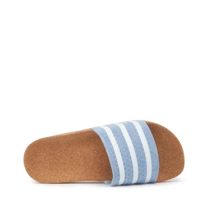 adidas Adilette Cork W (Aschblau / Weiß / Gummi)