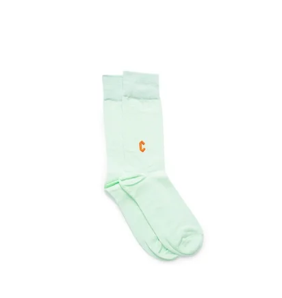 Chrystie NYC Casual C Logo Socks (Minze)