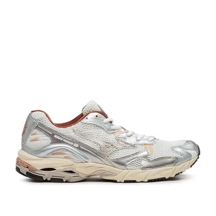 Mizuno Wave Rider 10 (Beige / Silber / Rot)
