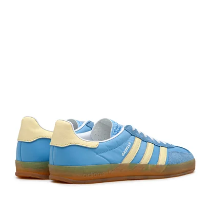 adidas WMNS Gazelle Indoor (Blau / Gelb)