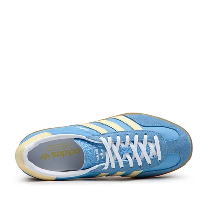 adidas WMNS Gazelle Indoor (Blau / Gelb)
