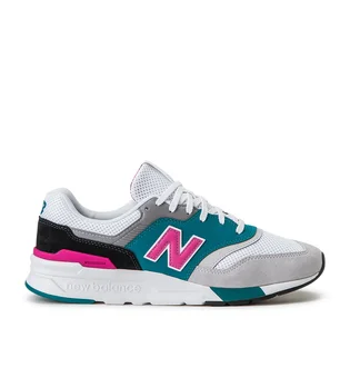 New Balance CM997 HZH (Grau / Türkis / Pink)